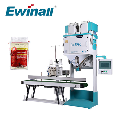เครื่องบรรจุข้าวอัตโนมัติ Ewinall DCS-50FB-C 5กก. 10กก. 15กก. 25กก.