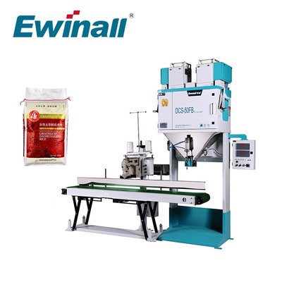 DCS-50FB1 Ewinall เครื่องชั่งบรรจุด้วยมือ 2.5 - 50 กก. สำหรับโรงสีข้าว