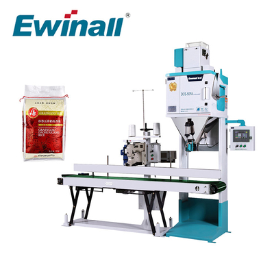 DCS-50FA2 Ewinall 2.5kg - 25kg อุปกรณ์บรรจุผงอัตโนมัติสำหรับข้าว