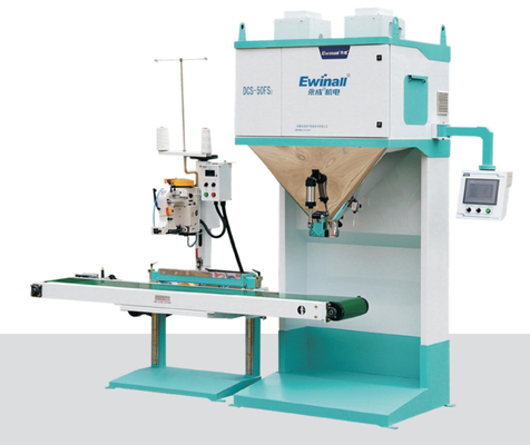 เครื่องบรรจุเม็ดพลาสติกข้าว Servo Motor Control 2.5KG - 50KG