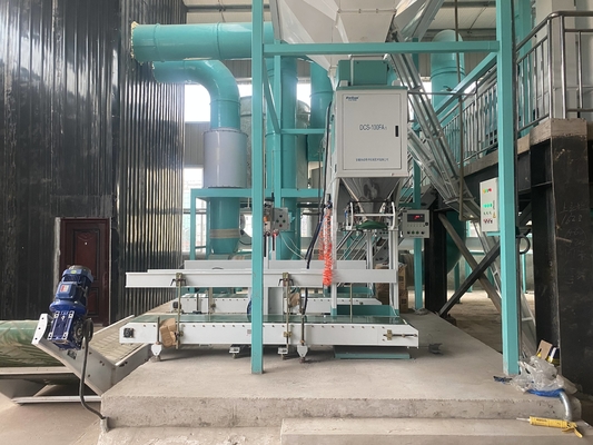 เครื่องบรรจุเมล็ดพืช DCS-100FA สำหรับบรรจุภัณฑ์เชิงปริมาณอัตโนมัติ 50-100KG, ข้าว, ข้าวเปลือก, ข้าวสาลี, น้ำตาลและอื่น ๆ