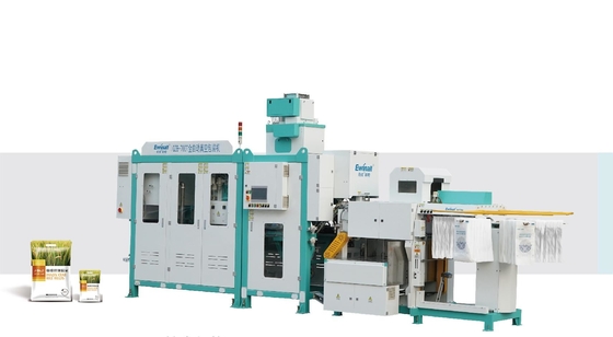 เครื่องบรรจุข้าวสูญญากาศอัตโนมัติ， QZB- 700T ผลิตภัณฑ์หน่วยบรรจุภัณฑ์， สูญญากาศสองด้านเมื่อปิดผนึก
