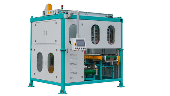 QMS ความเร็วสูง Robotic Bag Palletizer 10 กก. เครื่องบรรจุกล่องอัตโนมัติ