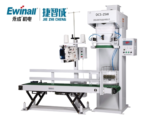 Ewinall ทอ Pp Bag เครื่องบรรจุผง 15 กก. 3.7kw