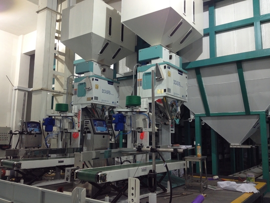 Ewinall Granular Food Grain Bag เครื่องบรรจุ 0.5MPa PLC Servo Motor