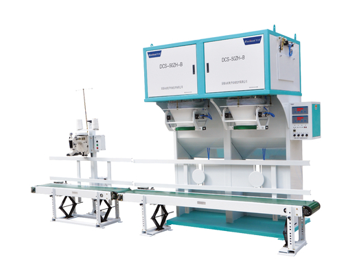 เครื่องบรรจุอาหารสัตว์ขนาด 1.85KW ขนาด 25 กก. ถึง 50 กก.