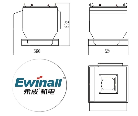 EWINALL เครื่องผสมข้าวสารเสริมอาหาร Batcher 2000kg/ H