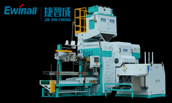 EWINALL เครื่องบรรจุข้าวอัตโนมัติความเร็วสูง 25 กก. อาหารสัตว์ 600 ถุง / H