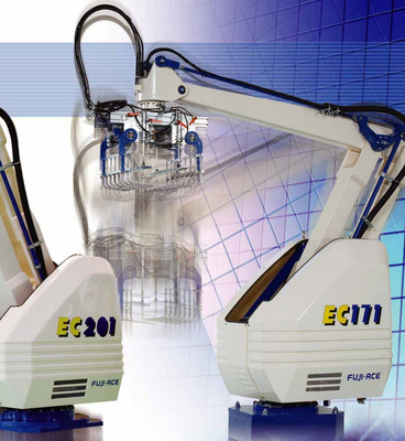 ถัง 4 แกน 4KVA Robotic Bag Palletizer Machine 1000 ถุง / ชั่วโมง