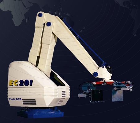ถัง 4 แกน 4KVA Robotic Bag Palletizer Machine 1000 ถุง / ชั่วโมง