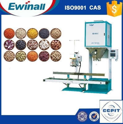 QEMS ถั่วเครื่องบรรจุชีพจร 240 ถุง / H 25 Kg ข้าว PLC Control