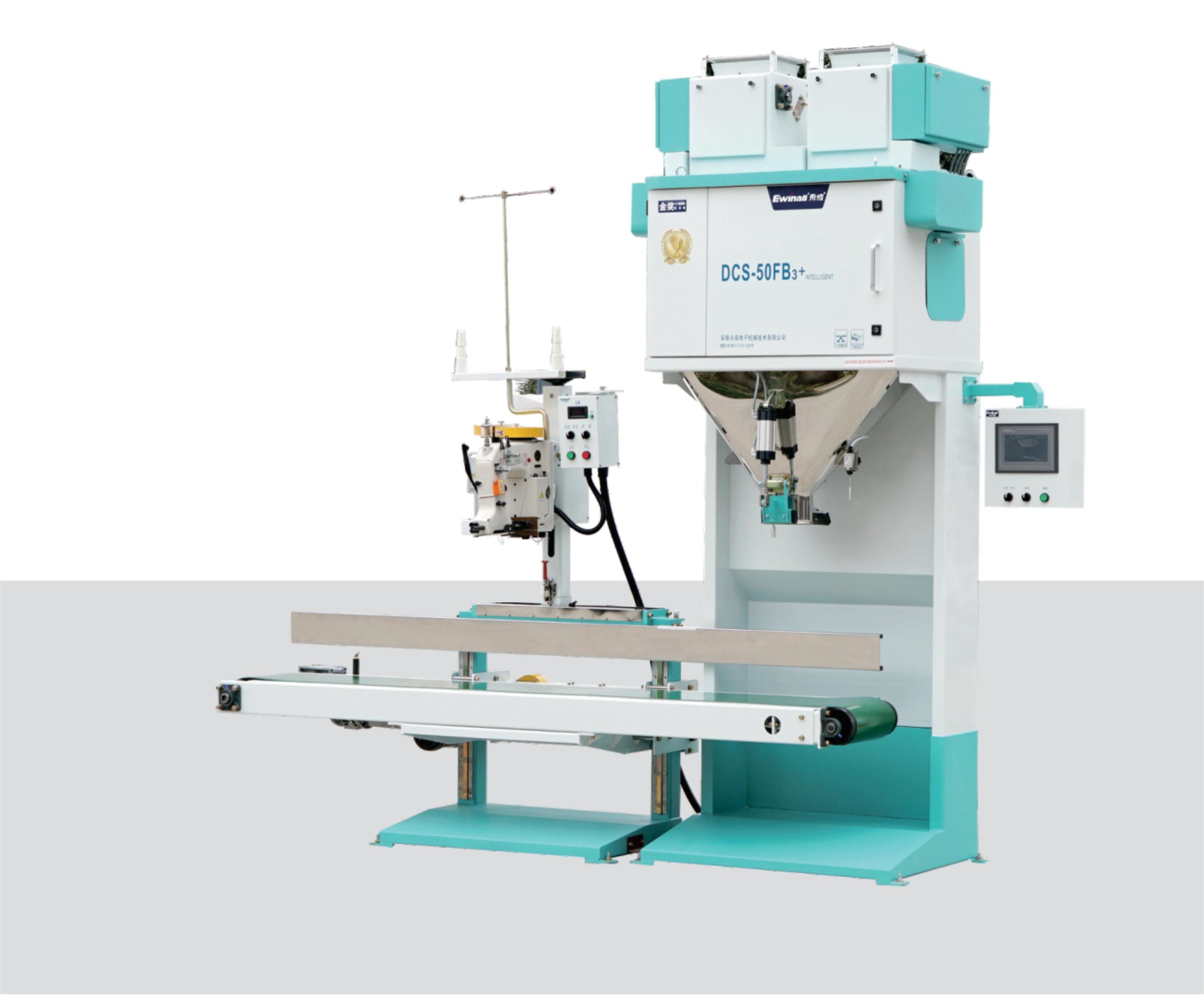 เครื่องบรรจุเม็ดพลาสติกถั่วลิสง 2.5 - 50KG การทำงานของหน้าจอสัมผัส