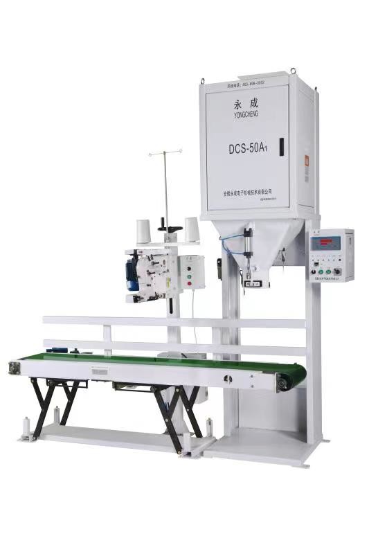ถั่วเขียว ถั่วเหลือง เม็ดพลาสติก เครื่องบรรจุข้าวเชิงปริมาณ DCS-50A1