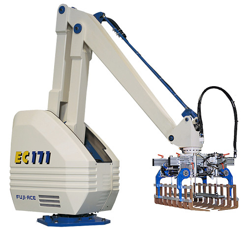 อุตสาหกรรม 4KVA 100m3 / H Robotic Bag Palletizer Eco เครื่องบรรจุกล่องอัตโนมัติ