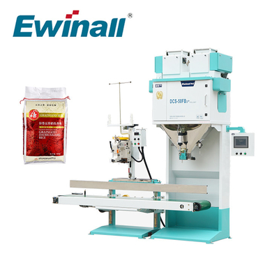 เครื่องบรรจุข้าวอัตโนมัติแบบแมนนวล DCS-50FB3+ Ewinall