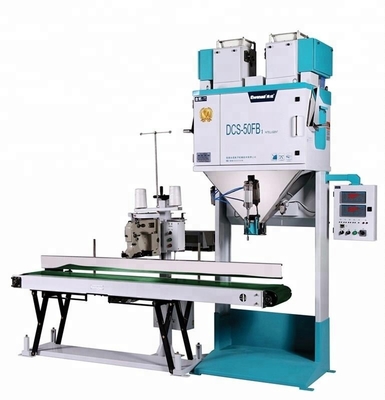 เครื่องบรรจุข้าวไฟฟ้า BQC 300 กก. แป้งเทอร์โมฟอร์มพร้อมโหลดเซลล์หกตัว