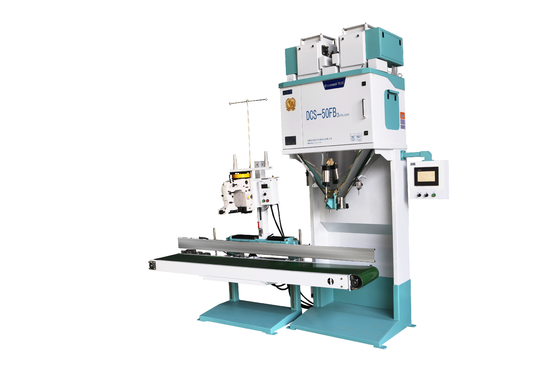 เครื่องชั่งน้ำหนักและบรรจุข้าวกึ่งอัตโนมัติขนาด 5 กก. Touch Screen Antiacid