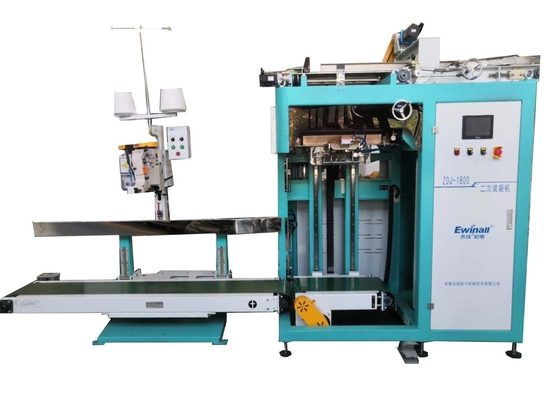 0.6MPa สามเฟส Robotic Bag Palletizer สูญญากาศถุงใหญ่อาหารอัตโนมัติสายการบรรจุ